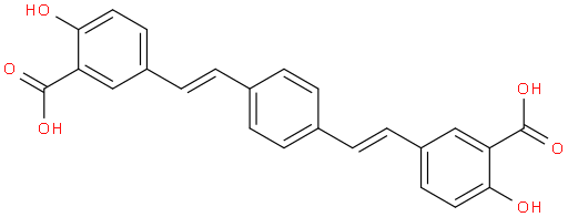 5,5'-((1E,1'E)-1,4-phenylenebis(ethene-2,1-diyl))bis(2-hydroxybenzoic acid)
