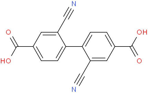 2,2'-Dicyano-[1,1'-biphenyl]-4,4'-dicarboxylic acid