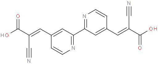 3,3'-([2,2'-Bipyridine]-4,4'-diyl)bis(2-cyanoacrylic acid)