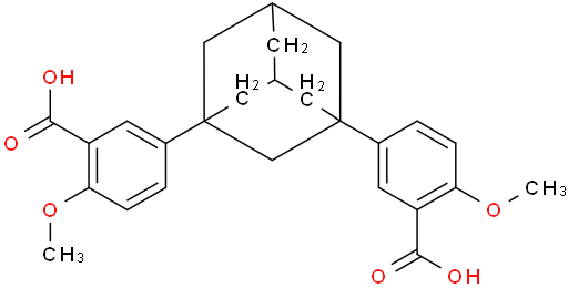 3,3'-TRicyclo[3.3.1.1(3,7)]decane-1,3-diylbis(6-methoxybenzoic acid)