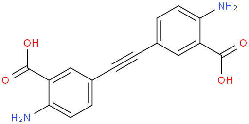 5,5'-(Ethyne-1,2-diyl)bis(2-aminobenzoic acid)