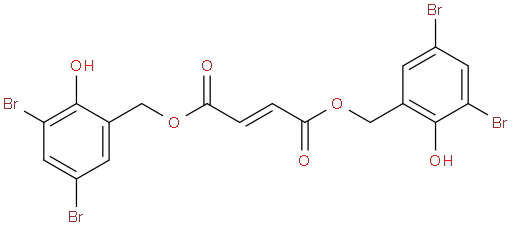双(3,5-二溴水杨酸)富马酸酯