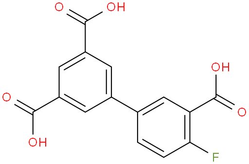 4-氟-[1,1-联苯]-3,3,5-三羧酸