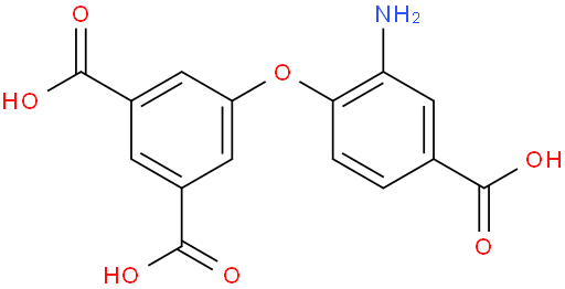 5-(2-氨基-4-甲酸基苯氧基)1,3-苯二甲酸