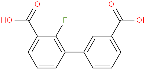 3-(3-甲酸基苯基)-2-氟苯甲酸