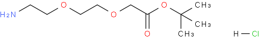 tert-Butyl 2-(2-(2-aminoethoxy)ethoxy)acetate hydrochloride