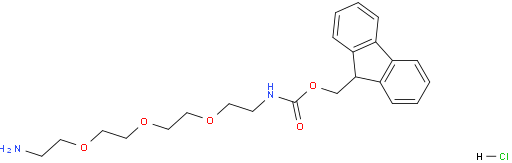 (9H-Fluoren-9-yl)methyl (2-(2-(2-(2-aminoethoxy)ethoxy)ethoxy)ethyl)carbamate hydrochloride