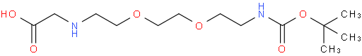 2,2-Dimethyl-4-oxo-3,8,11-trioxa-5,14-diazahexadecan-16-oic acid