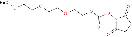 2,5-Dioxopyrrolidin-1-yl (2-(2-(2-methoxyethoxy)ethoxy)ethyl) carbonate