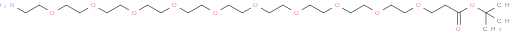 tert-Butyl 1-amino-3,6,9,12,15,18,21,24,27,30-decaoxatritriacontan-33-oate