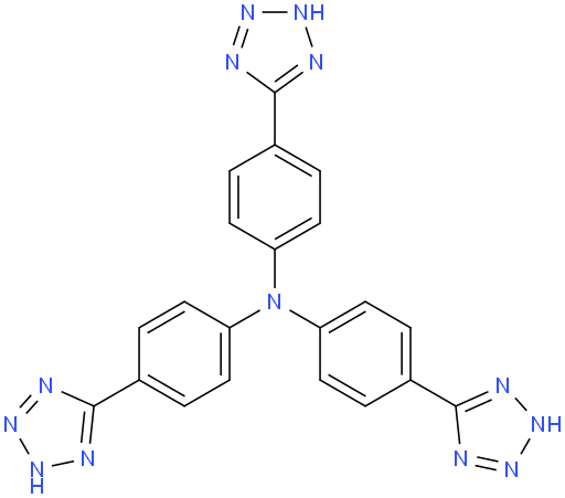 Tris(4-(2H-tetrazol- 5-yl)phenyl)amine