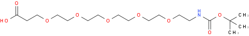 2,2-二甲基-4-氧代-3,8,11,14,17,20-六氧杂-5-氮杂二十三烷-23-酸