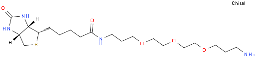 N-(3-(2-(2-(3-氨基丙氧基)乙氧基)乙氧基)丙基)-5-((3aS,4S,6aR)-2-氧代六氢-1H-噻吩并[3,4-d]咪唑哌啶-4-基)戊酰胺