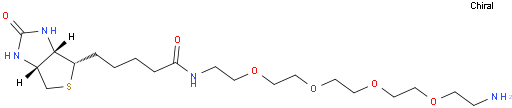 N-(14-氨基-3,6,9,12-四氧杂十四烷基)-5-((3aS,4S,6aR)-2-氧代六氢-1H-噻吩并[3,4-d]咪唑-4-基)戊酰胺