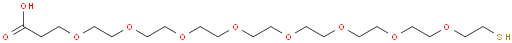 O-(2-羧基乙基)-O′-(2-巯基乙基)七乙二醇