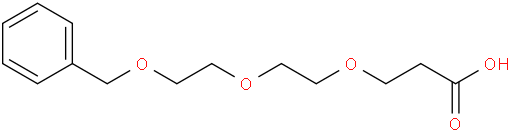3-{2-[2-(苄氧基)乙氧基]乙氧基}丙酸