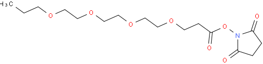 2,5-二氧代吡咯烷-1-基 4,7,10,13-四氧杂十六烷酸酯