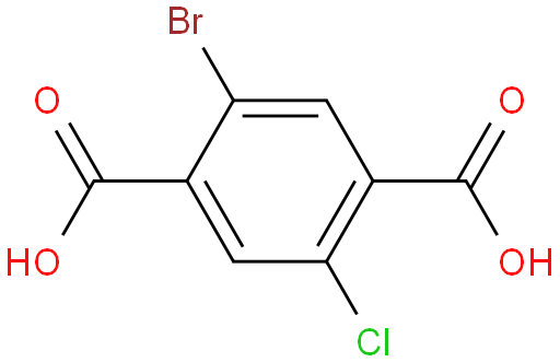 2-溴-5-氯-1,4-苯二甲酸