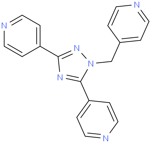 4,4'-(1-(Pyridin-4-ylmethyl)-1H-1,2,4-triazole-3,5-diyl)dipyridine