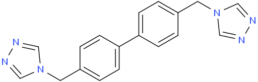 4,4'-Bis((4H-1,2,4-triazol-4-yl)methyl)-1,1'-biphenyl