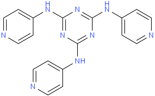 N2,N4,N6-Tri(pyridin-4-yl)-1,3,5-triazine-2,4,6-triamine