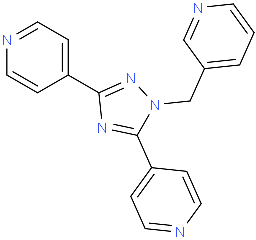 4,4'-(1-(Pyridin-3-ylmethyl)-1H-1,2,4-triazole-3,5-diyl)dipyridine