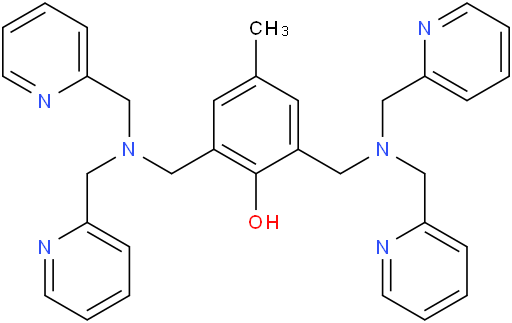 2,6-双((双(吡啶-2-基甲基)氨基)甲基)-4-甲基苯酚