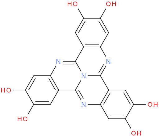 4b1,5,10,15-tetraazanaphtho[1,2,3-gh]tetraphene-2,3,7,8,12,13-hexaol