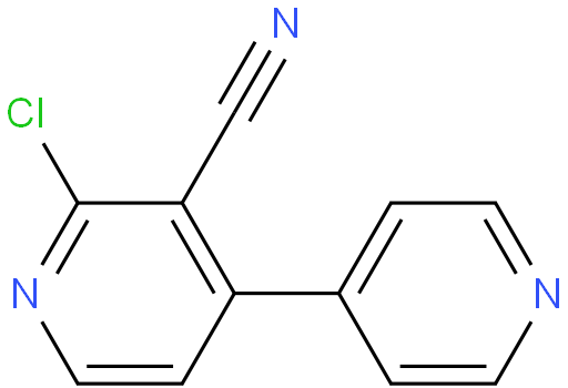 2-Chloro-[4,4'-bipyridine]-3-carbonitrile