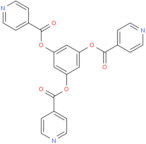 Benzene-1,3,5-triyl triisonicotinate