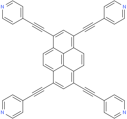 1,3,6,8-Tetrakis(pyridin-4-ylethynyl)pyrene
