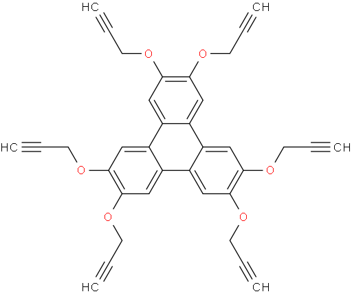 2,3,6,7,10,11-hexakis(prop-2-yn-1-yloxy)triphenylene
