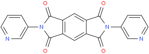 2,6-Di(pyridin-3-yl)pyrrolo[3,4-f]isoindole-1,3,5,7(2H,6H)-tetraone