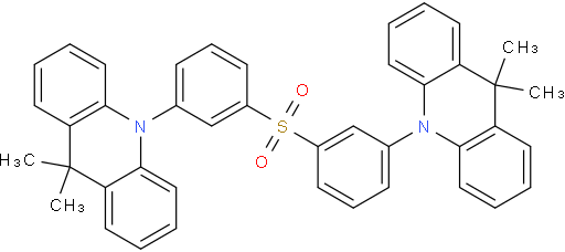 10,10'-(Sulfonylbis(3,1-phenylene))bis(9,9-dimethyl-9,10-dihydroacridine)