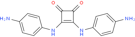 3,4-bis((4-aminophenyl)amino)cyclobut-3-ene-1,2-dione